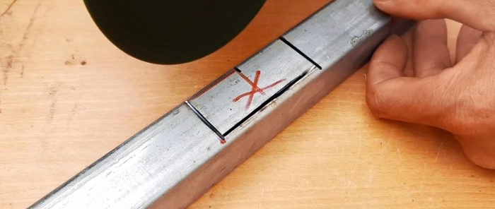 Como conectar tubos de perfil em 3 ângulos a 90 graus sem soldagem
