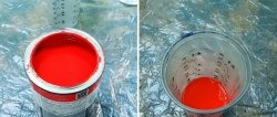 How to pour paint from a can without staining its edges or anything around it