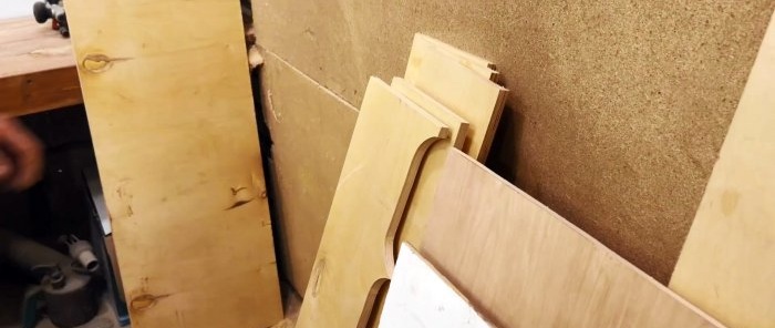 Hogyan készítsünk összecsukható széket rétegelt lemezből