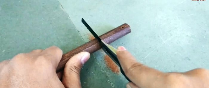 3 mẹo vặt khi sử dụng mảnh vụn của lưỡi cưa sắt để làm kim loại