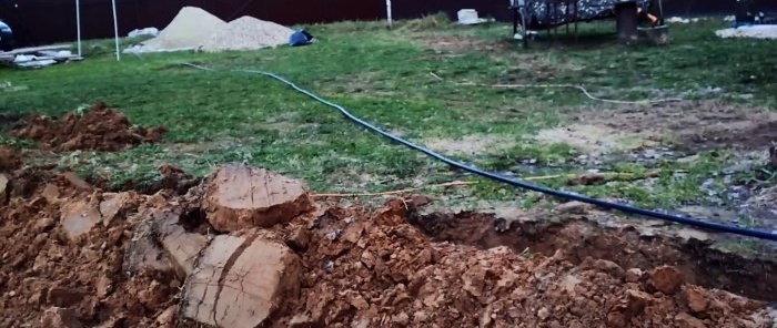 How to quickly stretch a wire through a 25 meter pipe