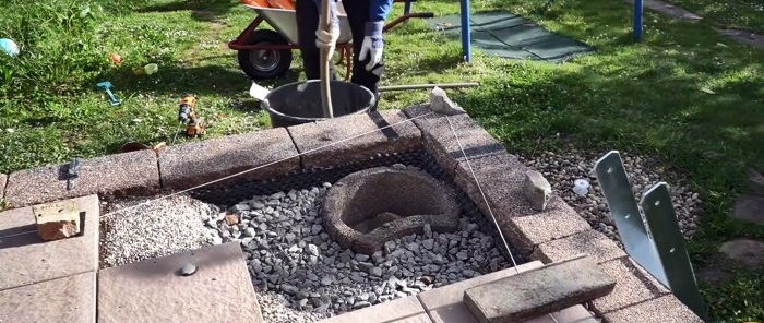 Comment installer en toute sécurité des poteaux pour une terrasse en bois rond de travers