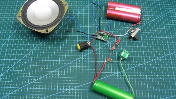 How to make a speaker from wireless headphones