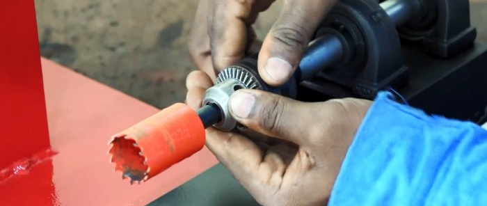איך להכין ג'יג לחיתוך אוכפי צינור בכל זווית