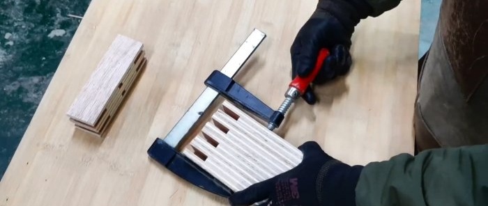 Kako napraviti stezaljku za brzu montažu baguette okvira pogonjenih odvijačem