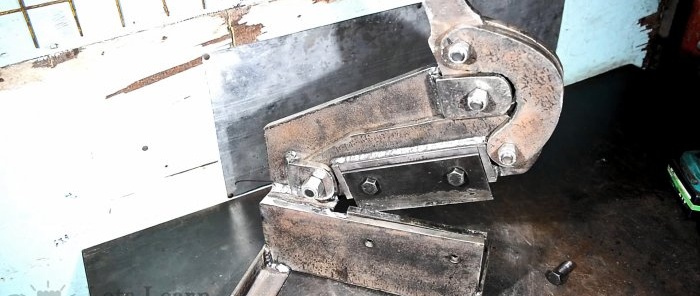 Jak zrobić mocne stołowe nożyce do metalu