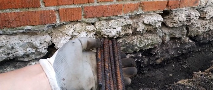 Un moyen peu coûteux de réparer un mur fissuré tout en renforçant les fondations