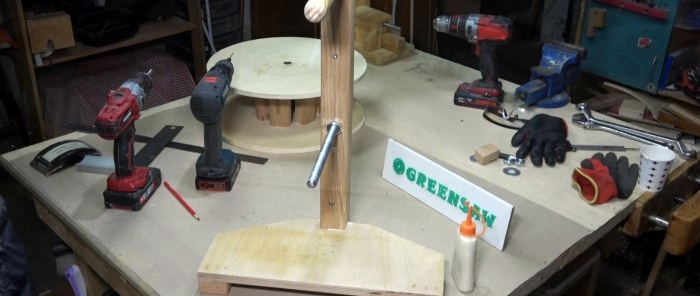 Bagaimana untuk membuat gulungan dawai daripada kayu dengan tangan anda sendiri