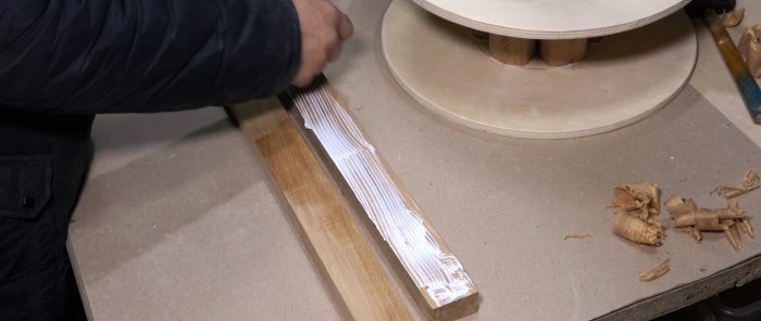 Bagaimana untuk membuat gulungan dawai daripada kayu dengan tangan anda sendiri