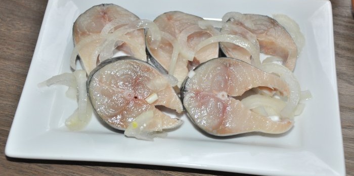 Quick salted mackerel