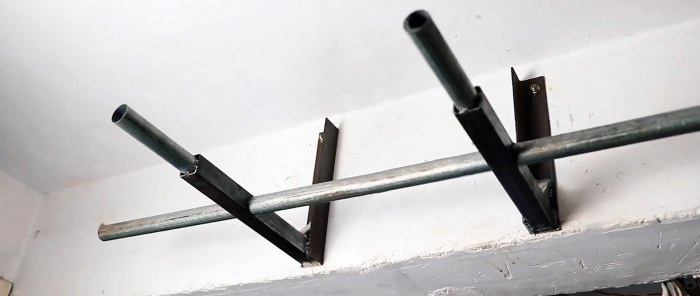 How to make a strong horizontal bar at home with your own hands