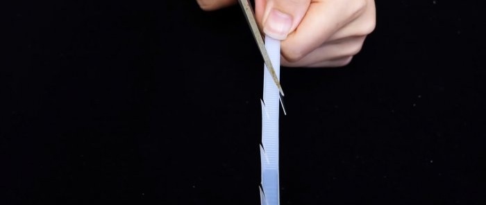 Mga life hack para sa paggamit ng mga nylon ties