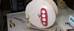 How to make a wire reel out of wood with your own hands