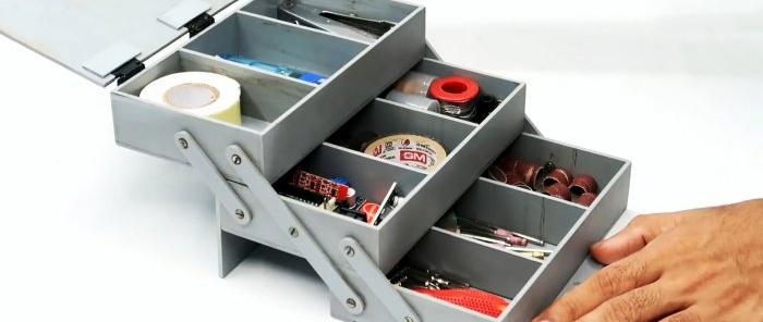 How to make a tool box from PVC pipes