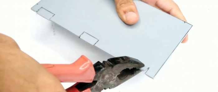 PVC borulardan alet kutusu nasıl yapılır