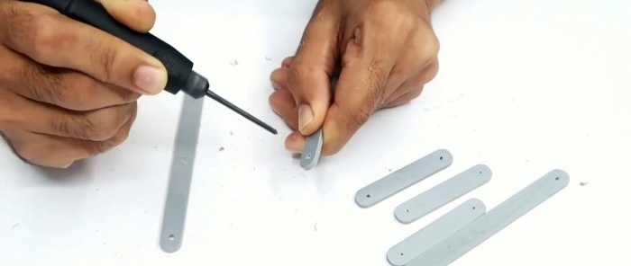 Hoe maak je een gereedschapskist van PVC-buizen