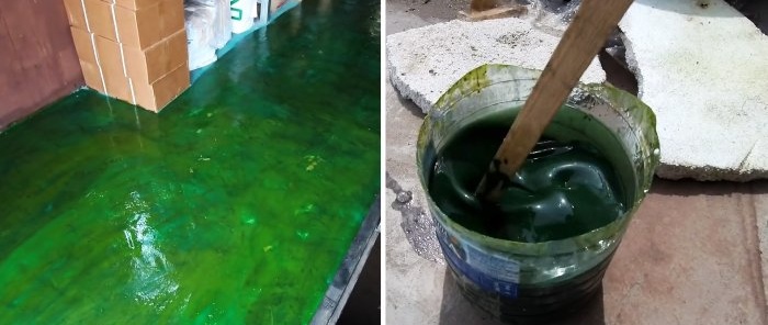 Paano gumawa ng murang waterproof at wear-resistant na pintura para sa kongkreto, ladrilyo o kahoy