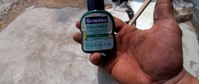 Cómo hacer pintura barata impermeable y resistente al desgaste para hormigón, ladrillo o madera