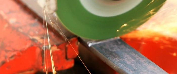 Hogyan készítsünk fémhulladékból csiszolótartozékot sarokcsiszolóhoz