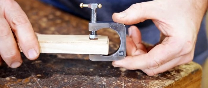Paano gumawa ng isang simpleng mini clamp
