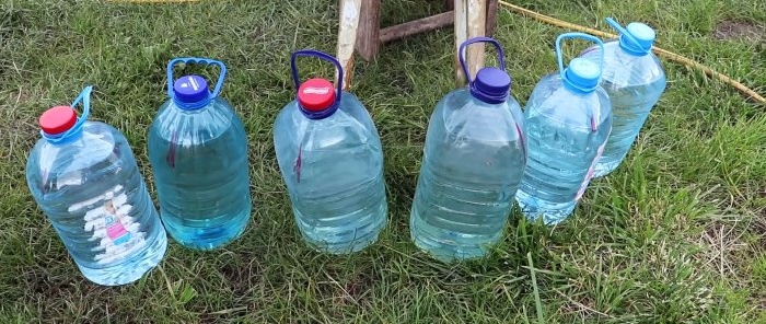 Kami membuat pengairan titisan percuma dan menjimatkan daripada botol