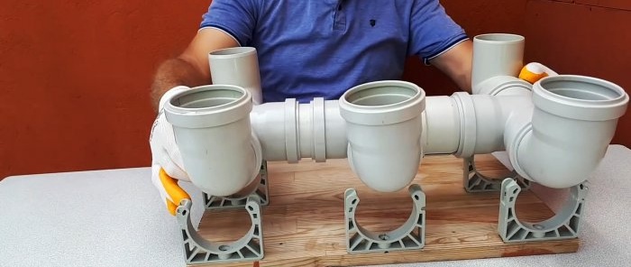Automatisk vanner for fjørfe fra kloakk tees og albuer