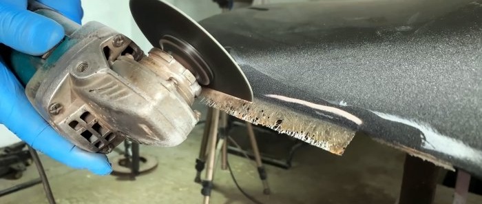 Comment réparer la corrosion d'une voiture sans soudure ni pistolet pulvérisateur