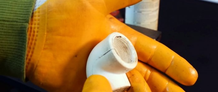 Comment réaliser un raccord fileté démontable de tuyaux en plastique sans soudure