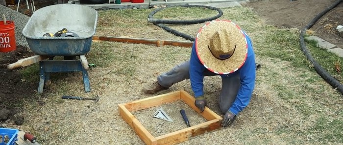Cum să faci plăci de pavaj din beton pentru grădină cu aspect de pavaj