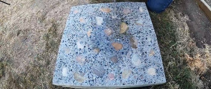 Kako napraviti betonske ploče za popločavanje za vrt s izgledom kamena za popločavanje