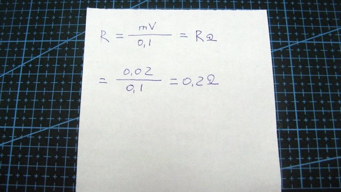 Ein nützlicher Zusatz zu einem Multimeter zum Messen niederohmiger Widerstände