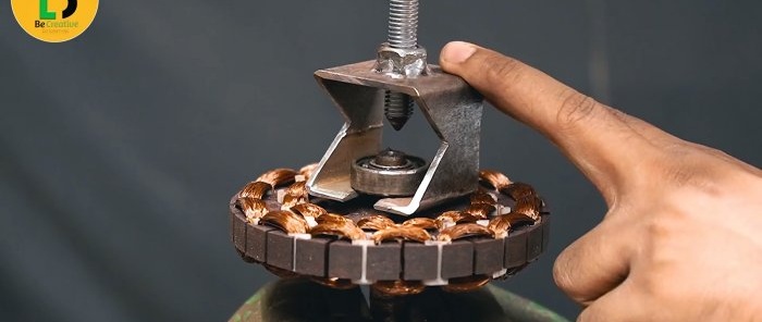 A simple do-it-yourself bearing puller