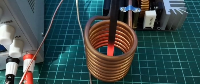 Un radiateur à induction d'AliExpress chauffe les pinces en quelques minutes