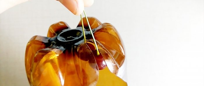 DIY prístroj na zber čerešní z fľaše za 5 minút