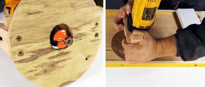 Come realizzare un accessorio rimovibile che trasformerà il tuo trapano in una fresatrice