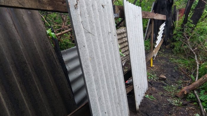 Ako postaviť plot zo starej bridlice