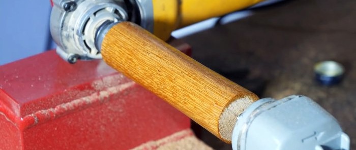 Comment fabriquer un tour à bois à partir d'une meuleuse d'angle