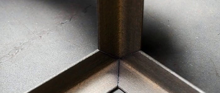 Thủ thuật hữu ích để hàn đẹp ba hoặc bốn mặt cắt kim loại
