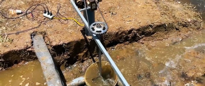 Hur man gör ett 220V mini vattenkraftverk på en bäck från skräp