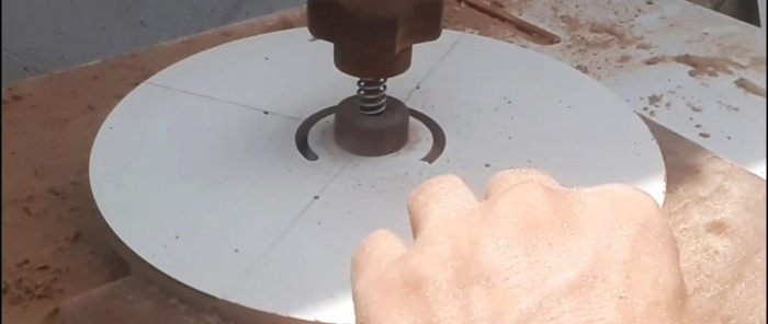 איך להכין מאוורר רדיאלי למנדף בית מלאכה מדיקט ומנוע מכונת כביסה