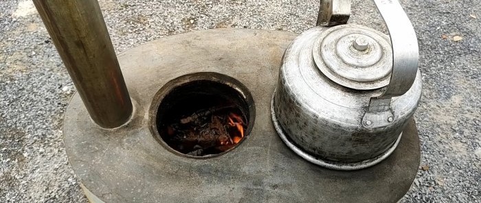 Apa yang perlu dibuat daripada tong bocor yang tidak sesuai untuk air Dapur kayu luar