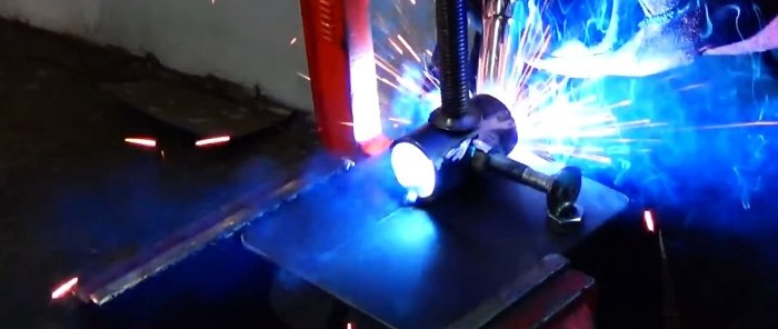 How to make a grinding machine from an old stripper engine