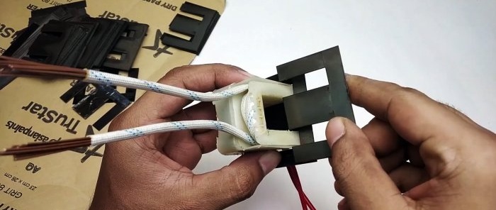 Hvordan lage en øyeblikkelig oppvarming av loddebolt fra en gammel transformator