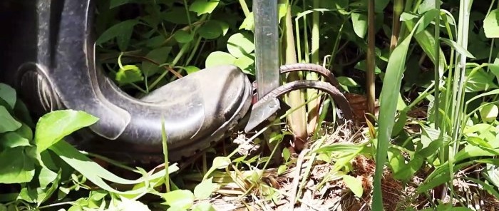 Com fer una eina per eliminar les males herbes grans fàcilment