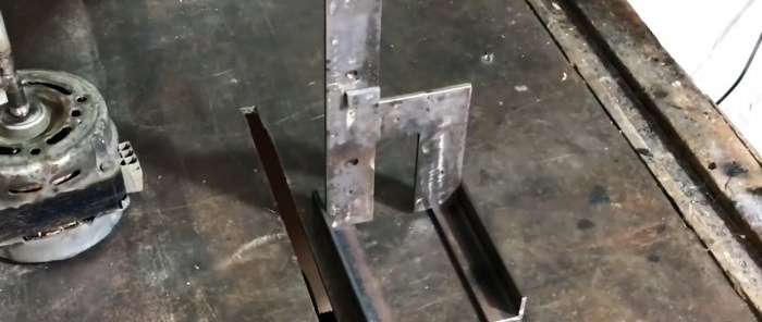 Kako napraviti tračnu brusilicu na temelju motora perilice rublja