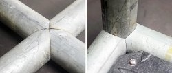 Useful tricks: ways to beautifully weld three or four metal profiles