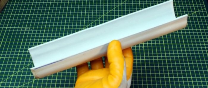 Comment fabriquer un pistolet à mastic pour un tournevis à partir d'un tuyau en PVC