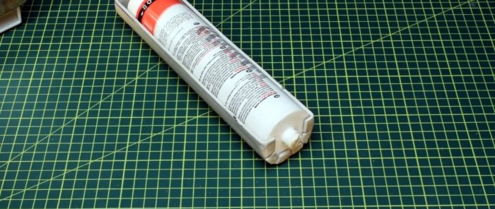 Cómo hacer una pistola selladora para un destornillador con un tubo de PVC
