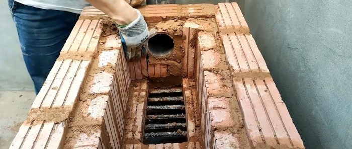 Forno-griglia in mattoni Come realizzarlo facilmente da soli