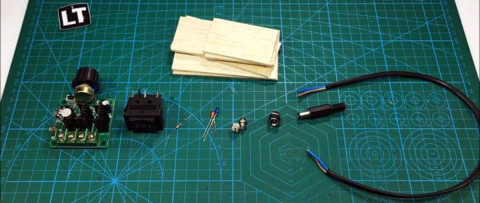 How to make a 40V 10A DC motor speed controller with reverse based on a Chinese module